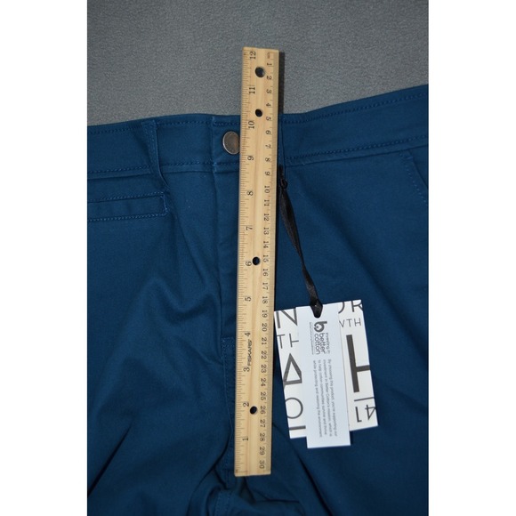 41 Hawthorn Rosabel Mid Rise Skinny Pants Size 14 Blue Stretch New - Picture 9 of 11
